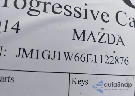 2014 Mazda Mazda6 I Grand Touring from USA, damaged, VIN JM1GJ1W66E1122876